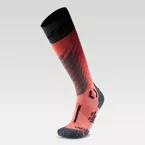 Damskie Skarpety UYN Ski One Merino Pink/Black 2024/25